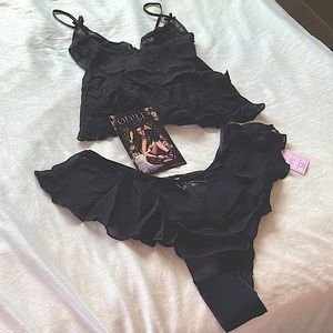 Empress Mimi lingerie set black
